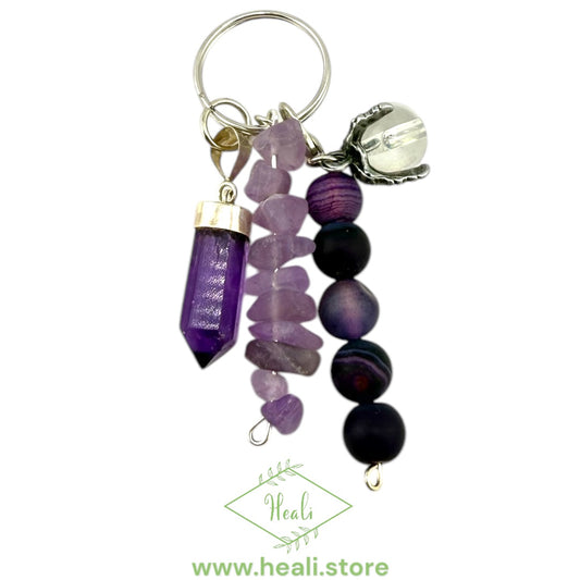 Fluorite Key Chain