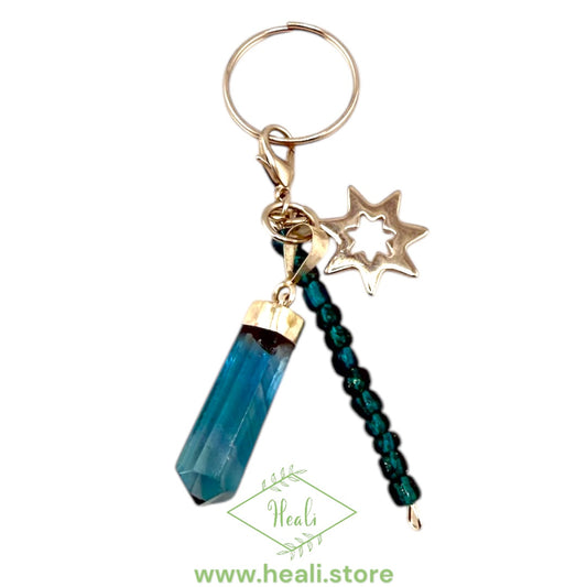 Fluorite Key Chain