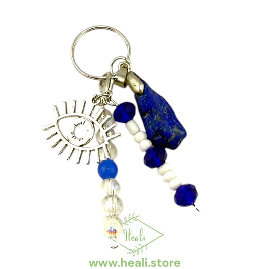 Evil Eye Lapis Lazuli Key Chain