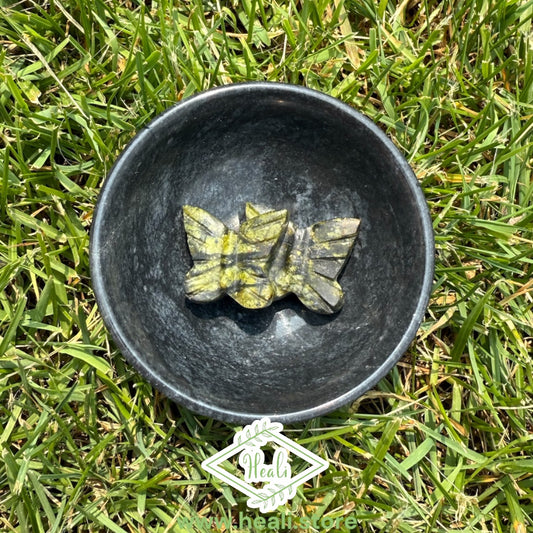 Serpentine Mini Butterfly Carvings