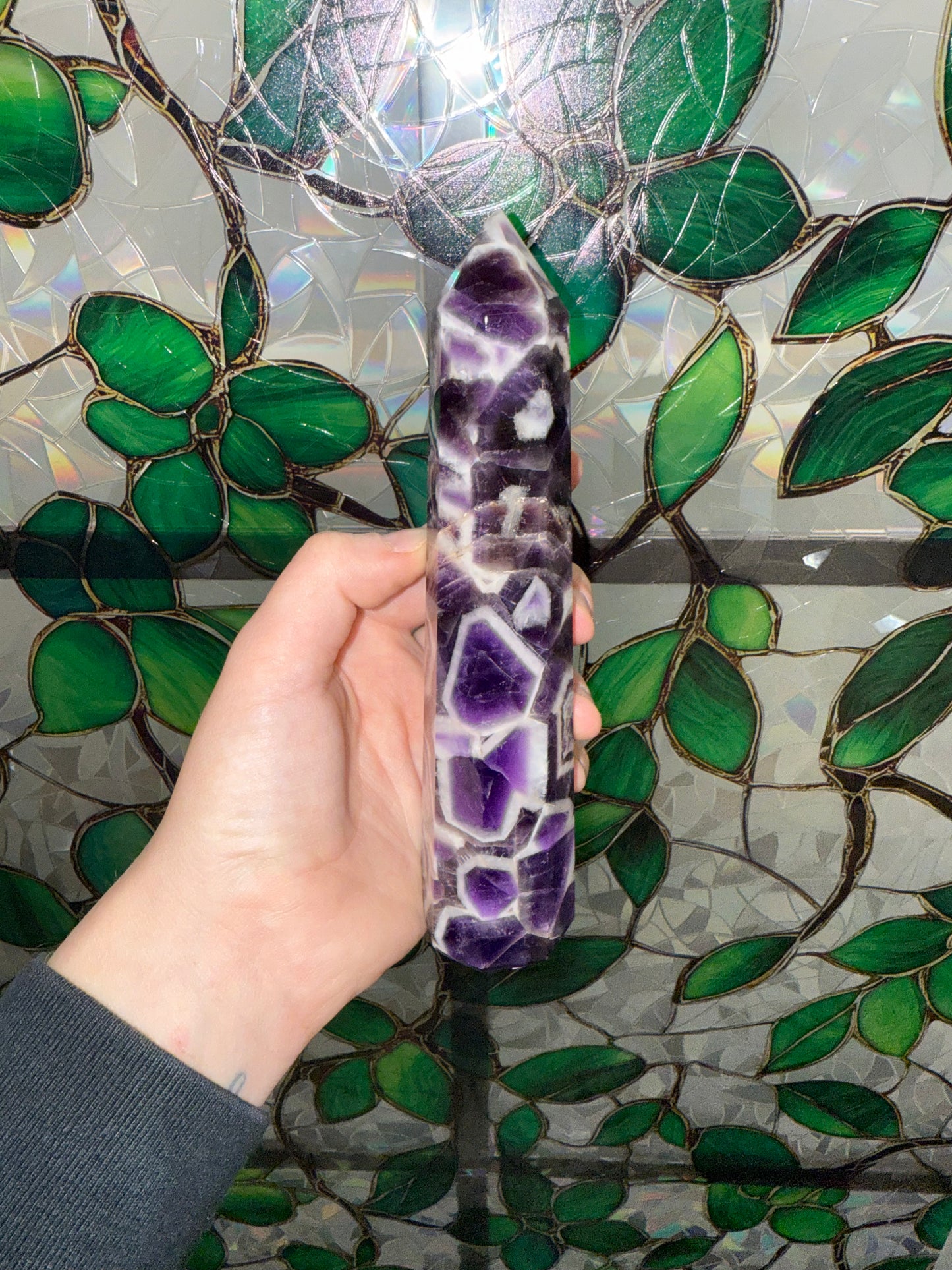 Chevron Dream Amethyst Point