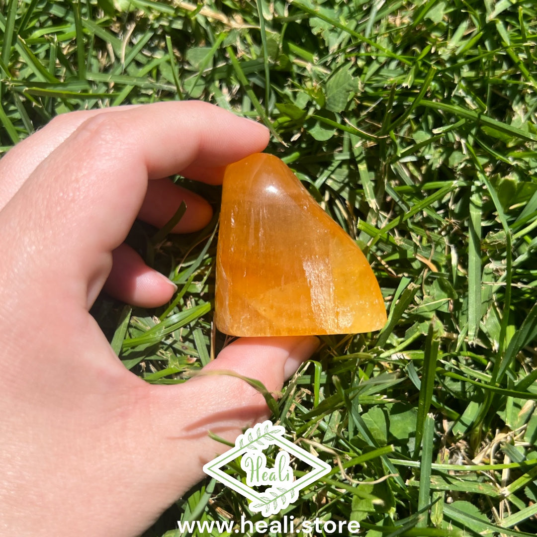 Honey Calcite mini Freeform