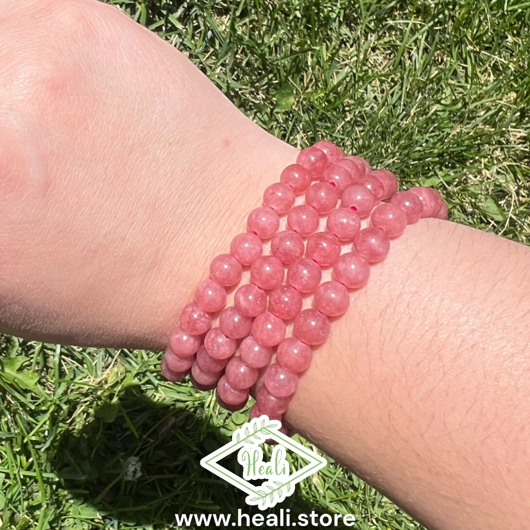 Strawberry Quartz Bracelet