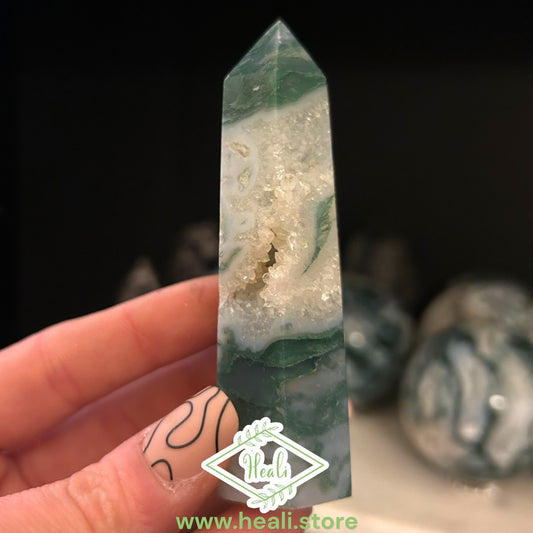 Moss Agate Points (Small)