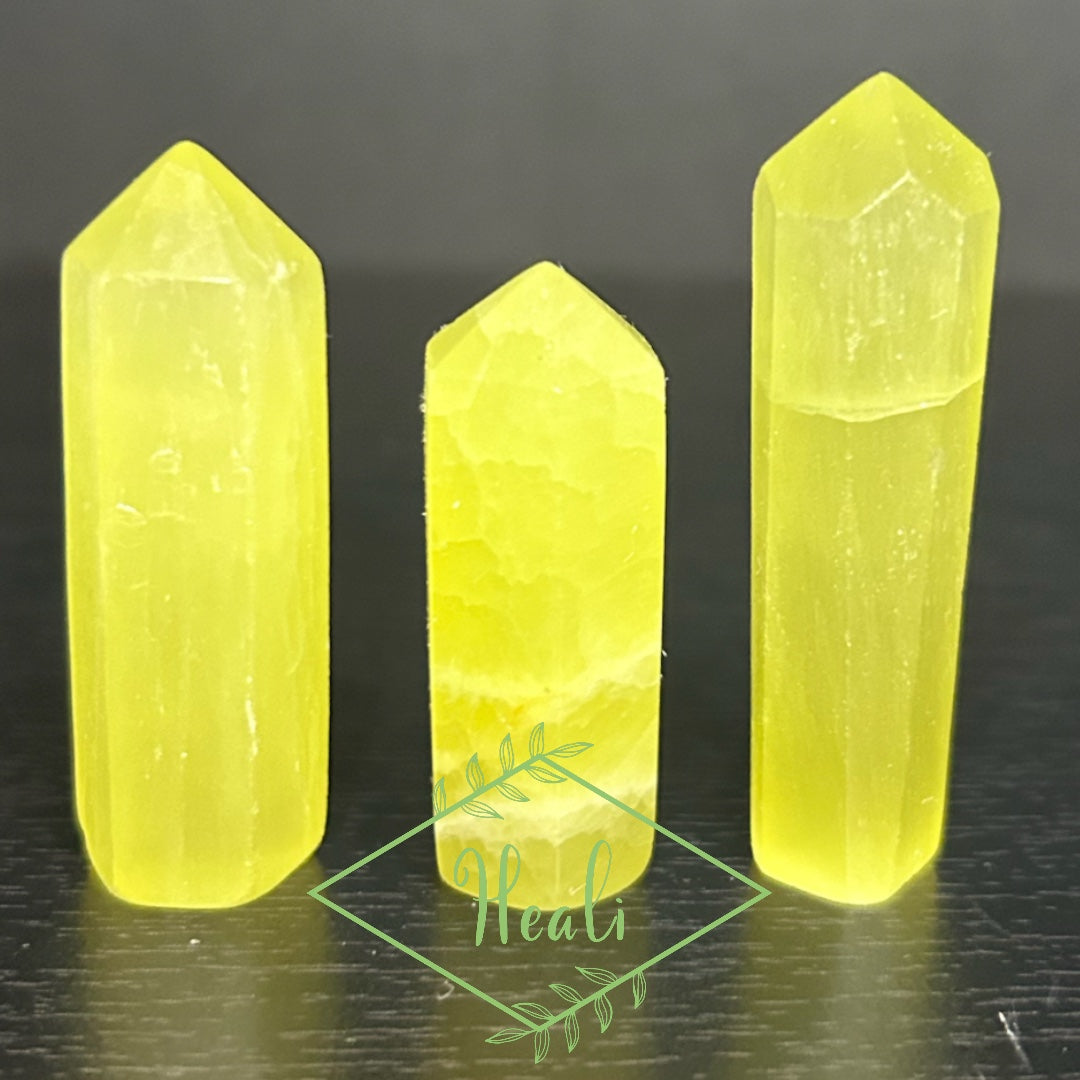 Mini Lemon Calcite Points