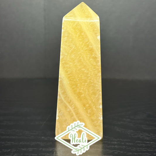 Orange Calcite Tower - F2