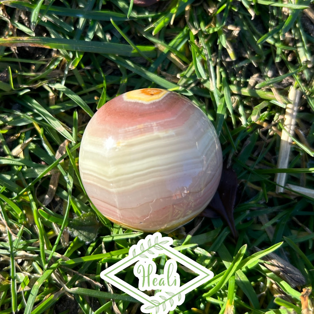 Moon Goddess Pink Banded Onyx Bundle