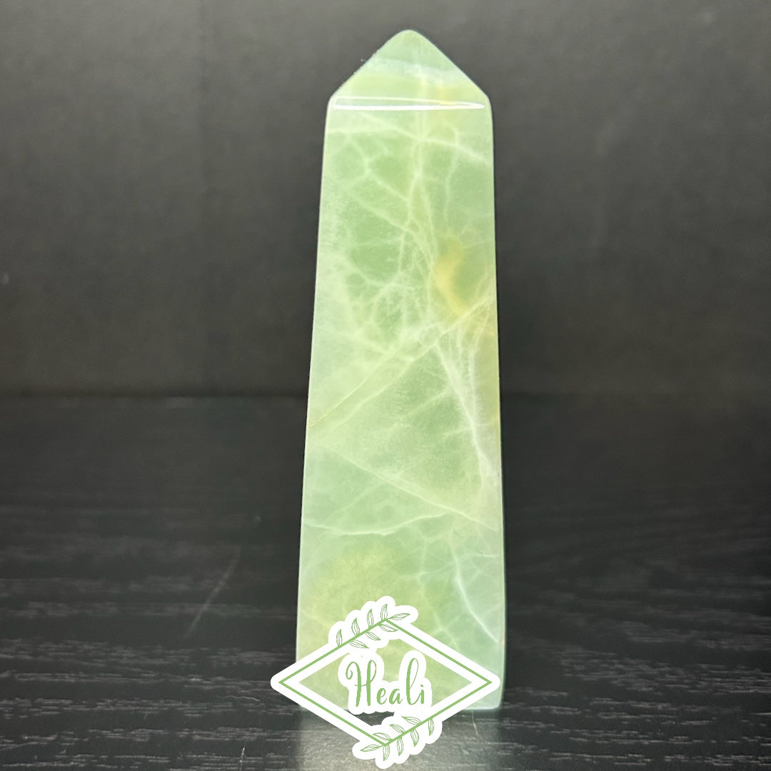 Pistachio Calcite Tower - F1