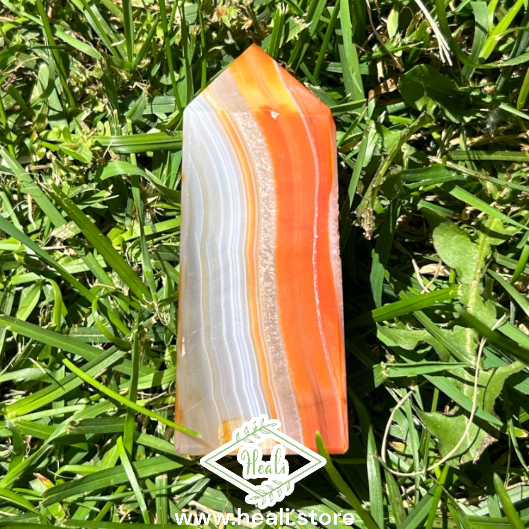 Carnelian Tower - High Grade Quality - Small