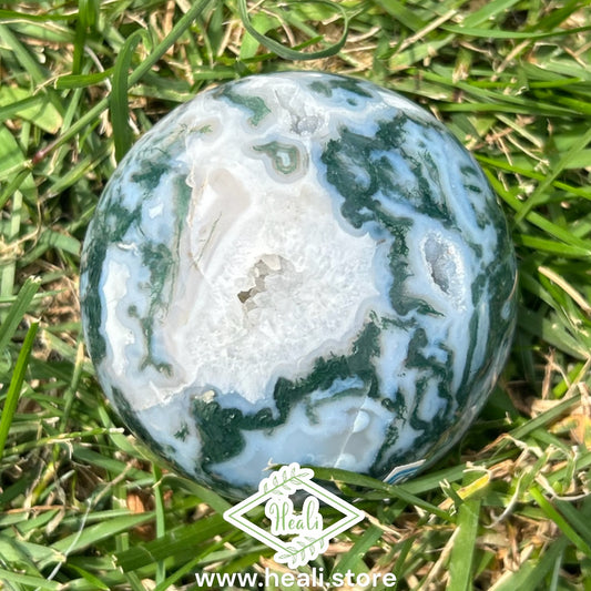 Moss Agate Sphere