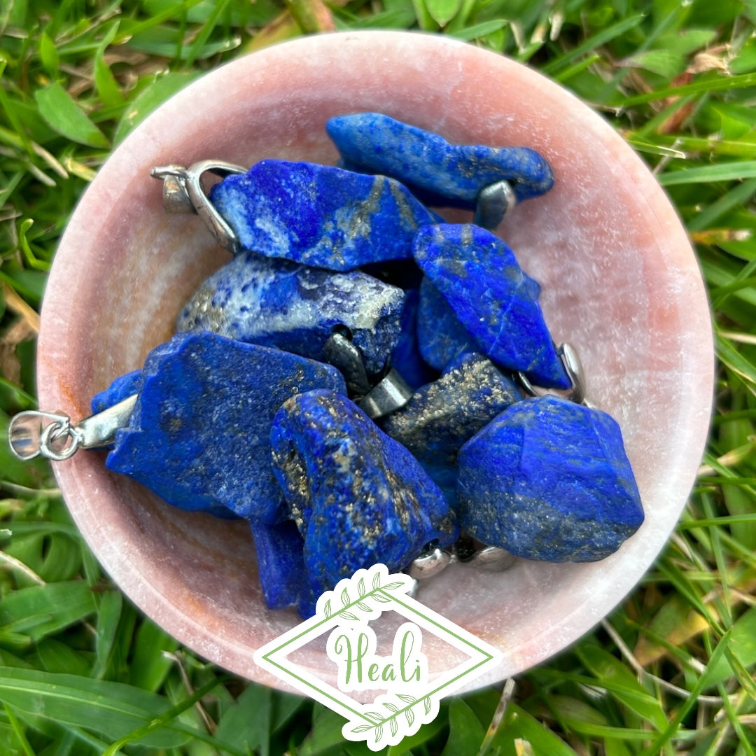 Lapis Lazuli Rough Pendants