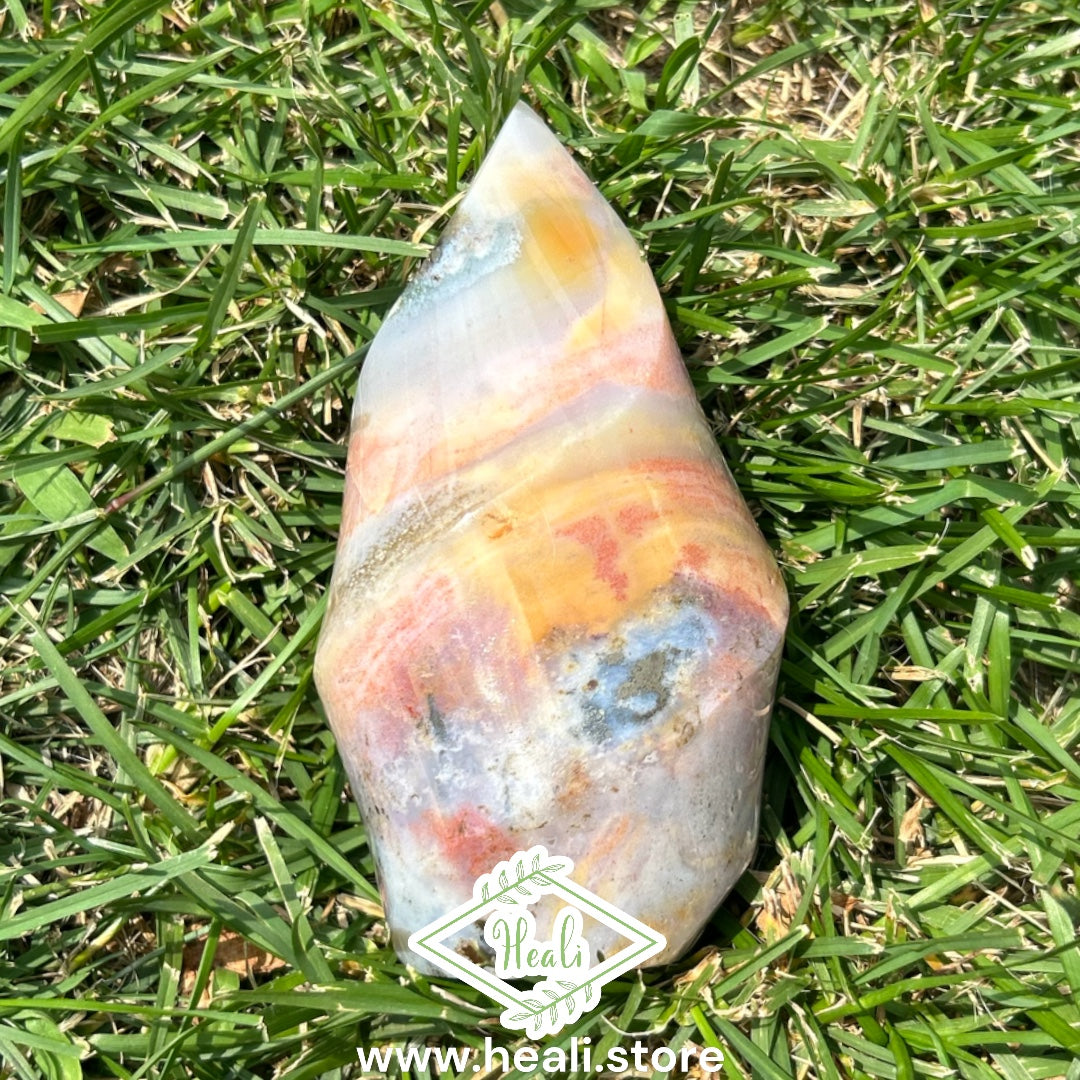 Ocean Jasper Flame - Medium