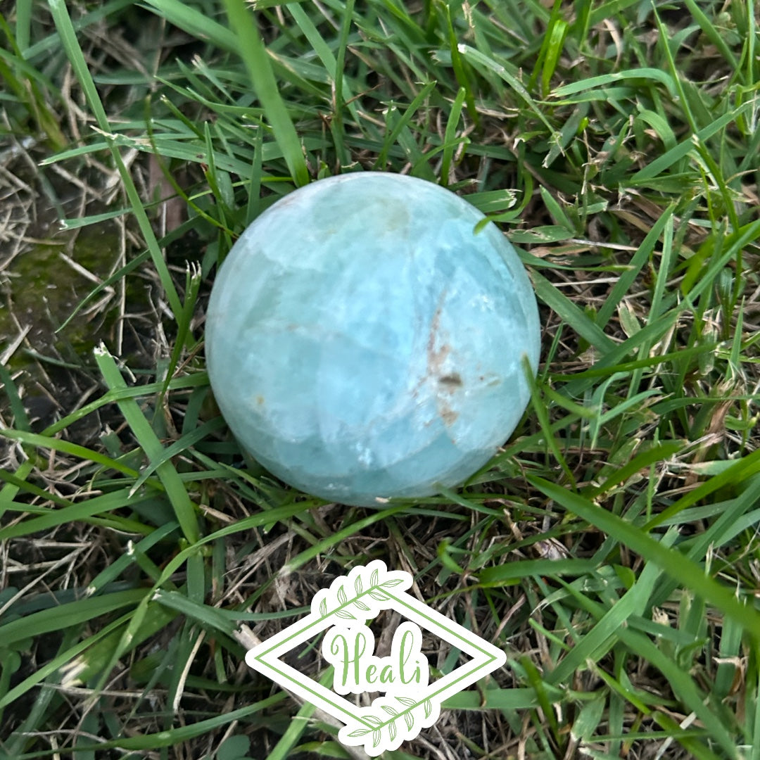 Aquamarine Sphere - Small