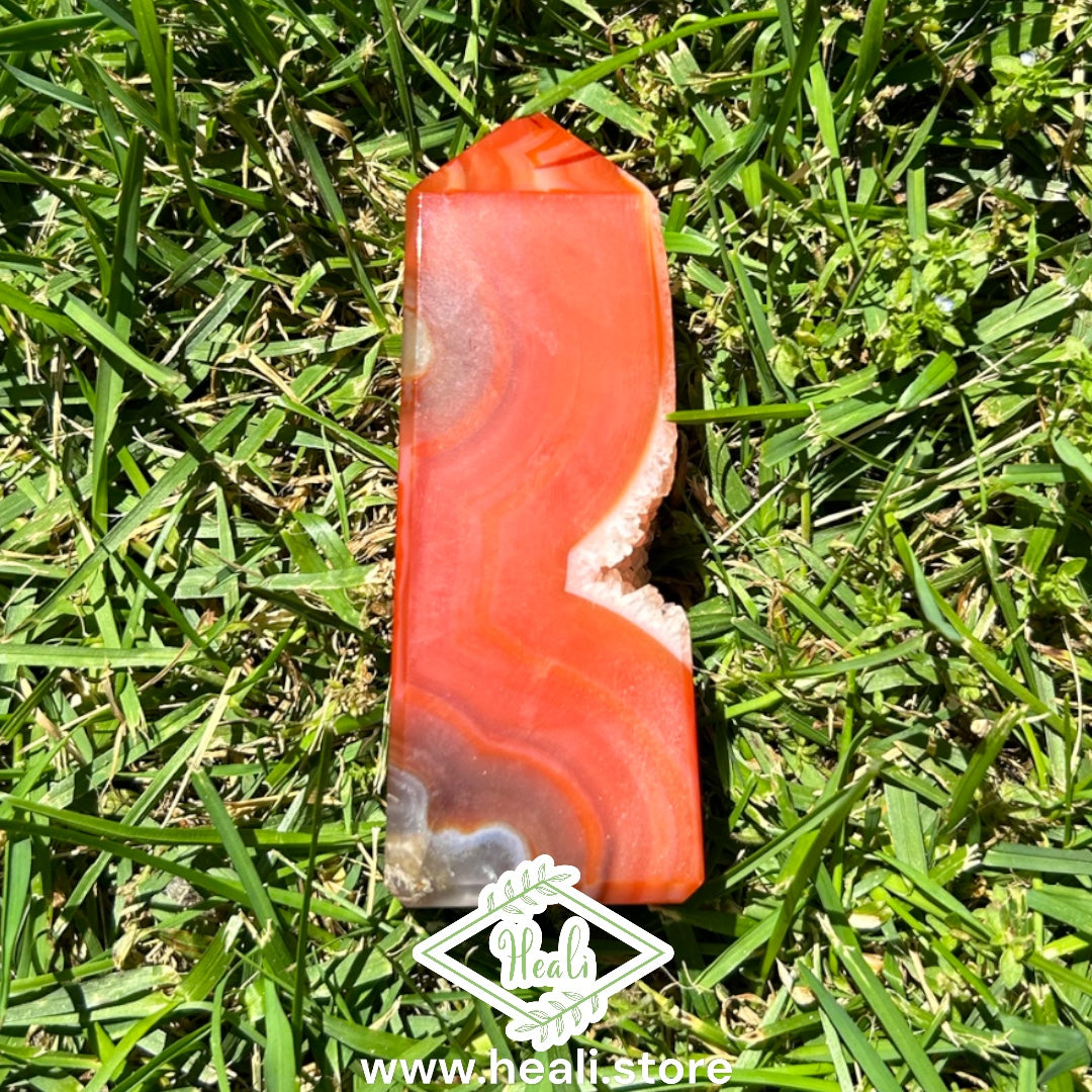 Carnelian Tower - High Grade Quality - Small