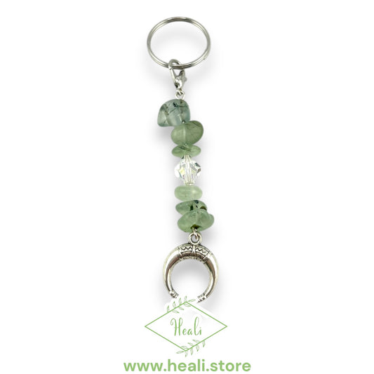 Horn Key Chain (Prehnite)