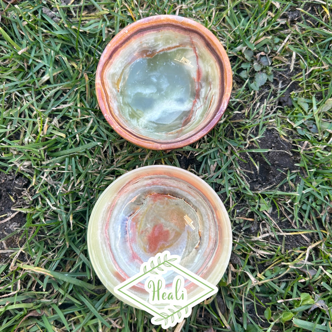 Green Calcite Bowl - small