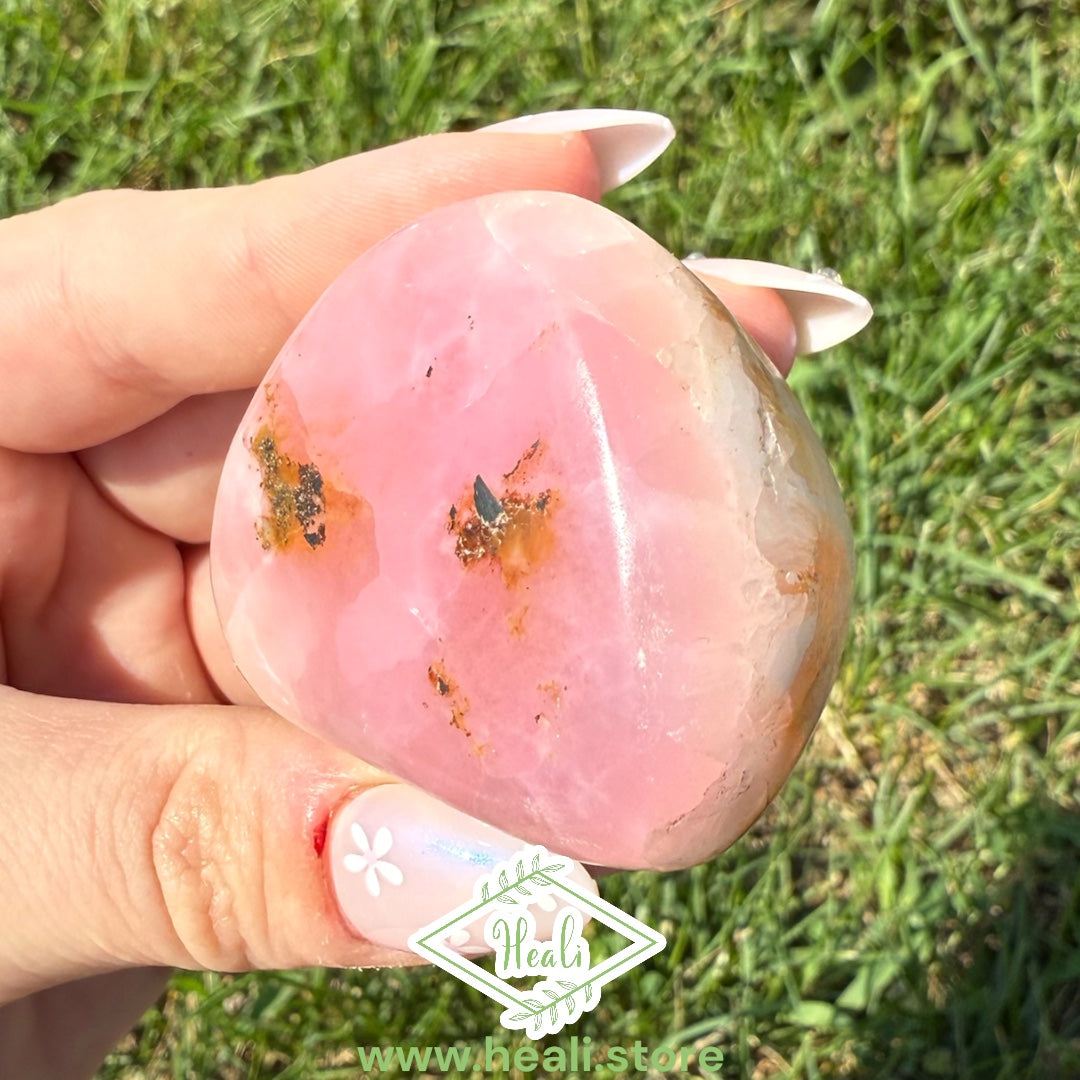 Pink Aragonite Small Freeform
