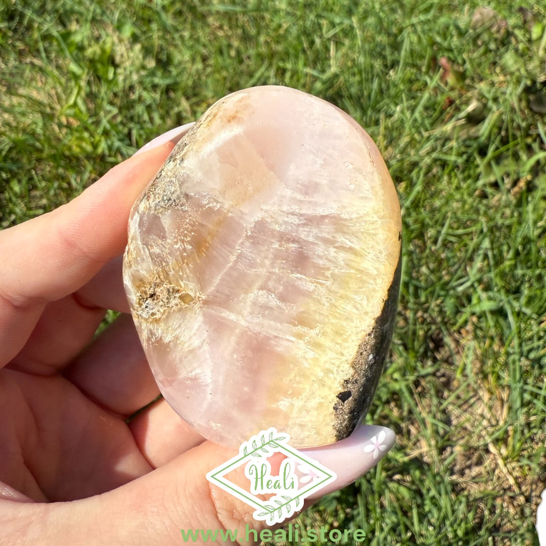 Pink Aragonite Small Freeform