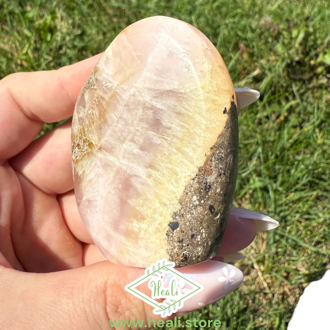 Pink Aragonite Small Freeform