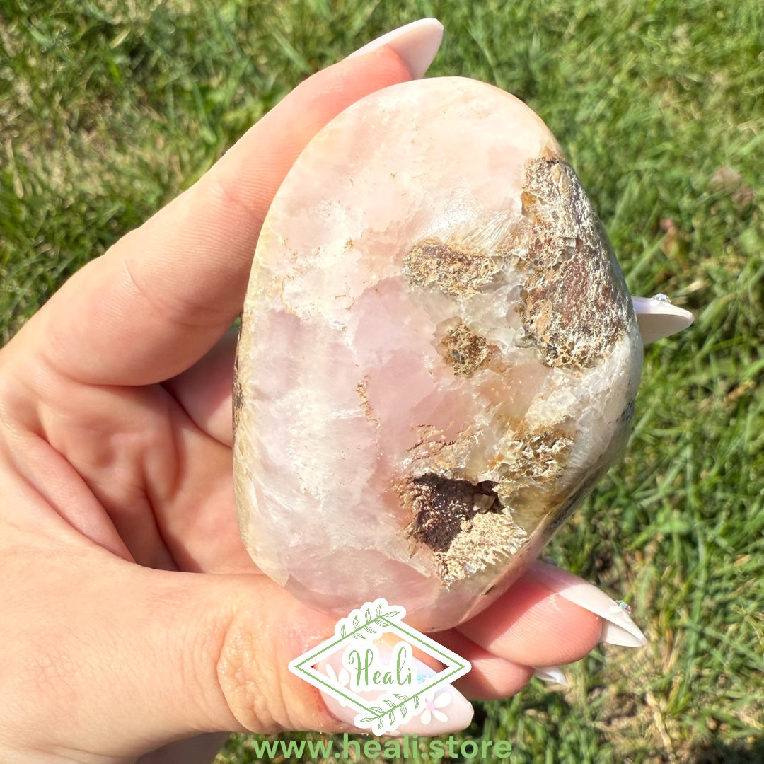 Pink Aragonite Small Freeform