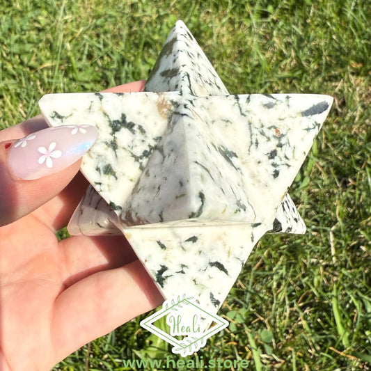 Black Tourmaline Merkaba Star