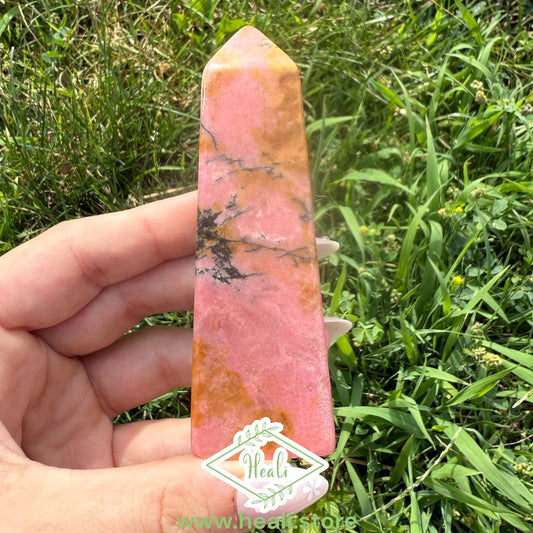 Rhodonite Small Tower