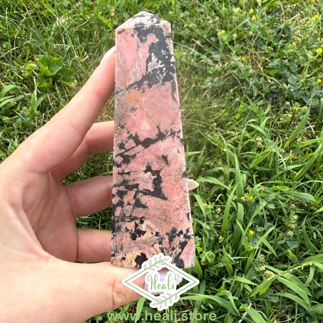 Rhodonite Medium Tower