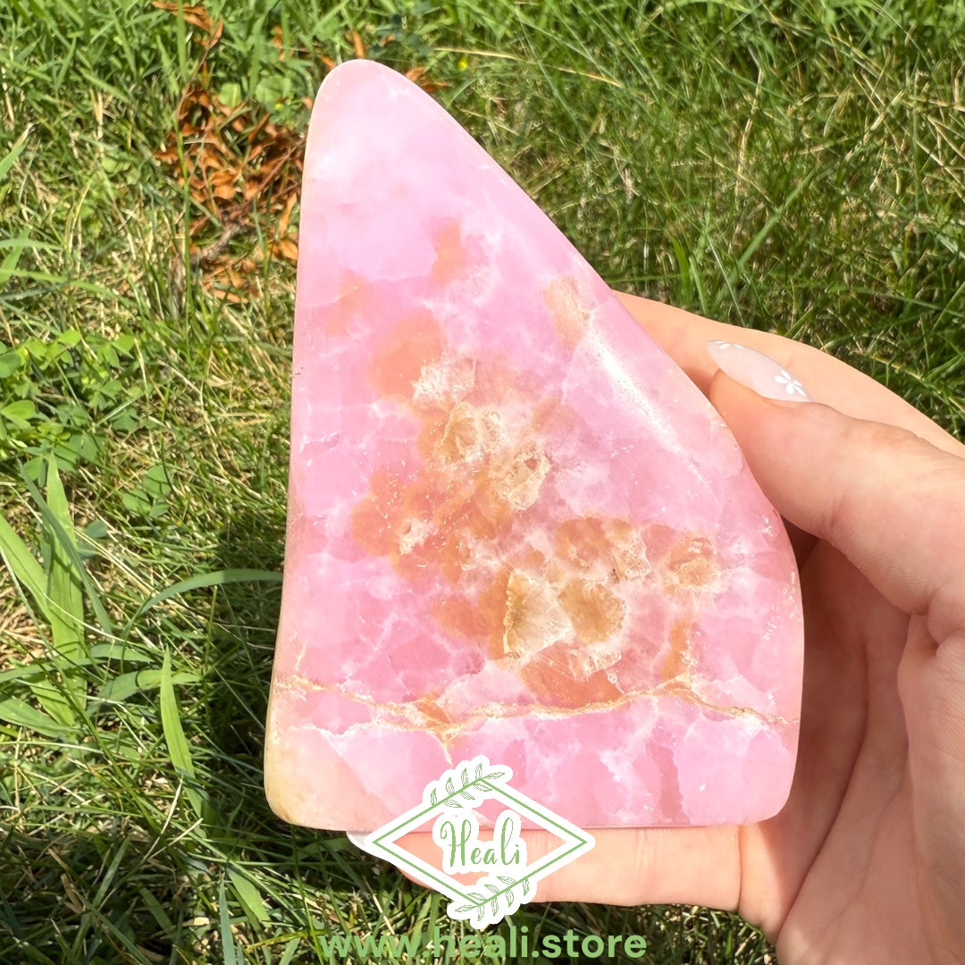 Pink Aragonite Medium Freeform