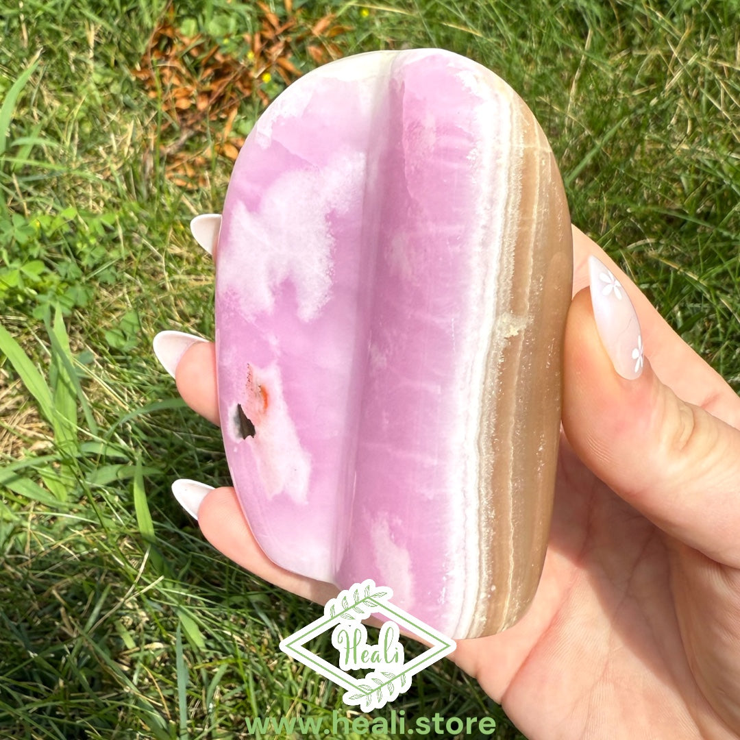 Pink Aragonite Medium Freeform