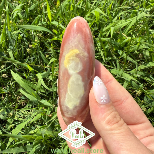 Pink Calcite Wand