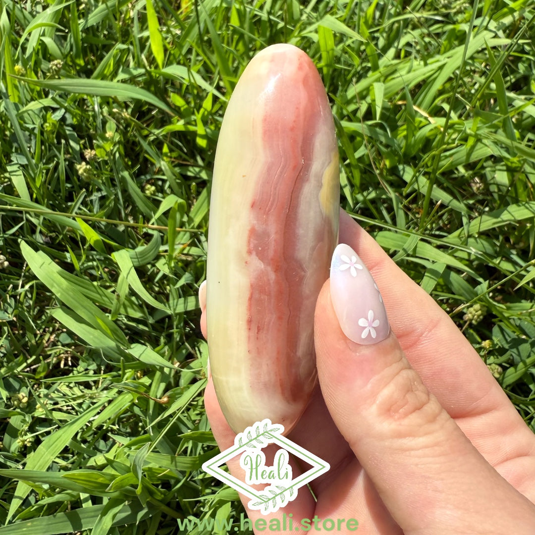 Pink Calcite Wand