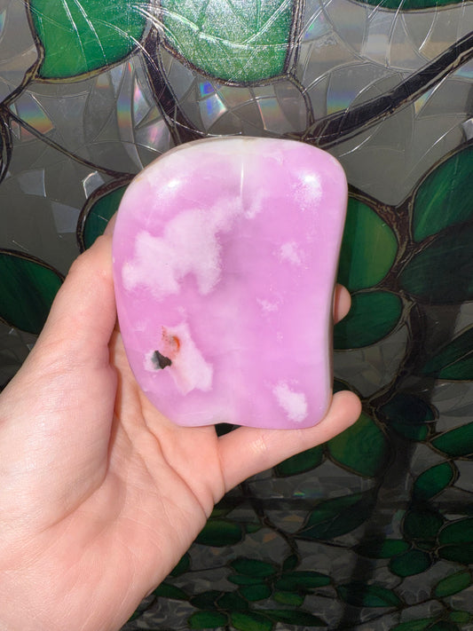 Pink Aragonite Freeform