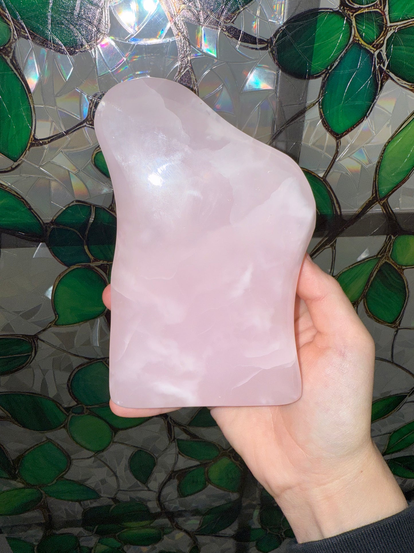 Pink Mangano Calcite Freeform