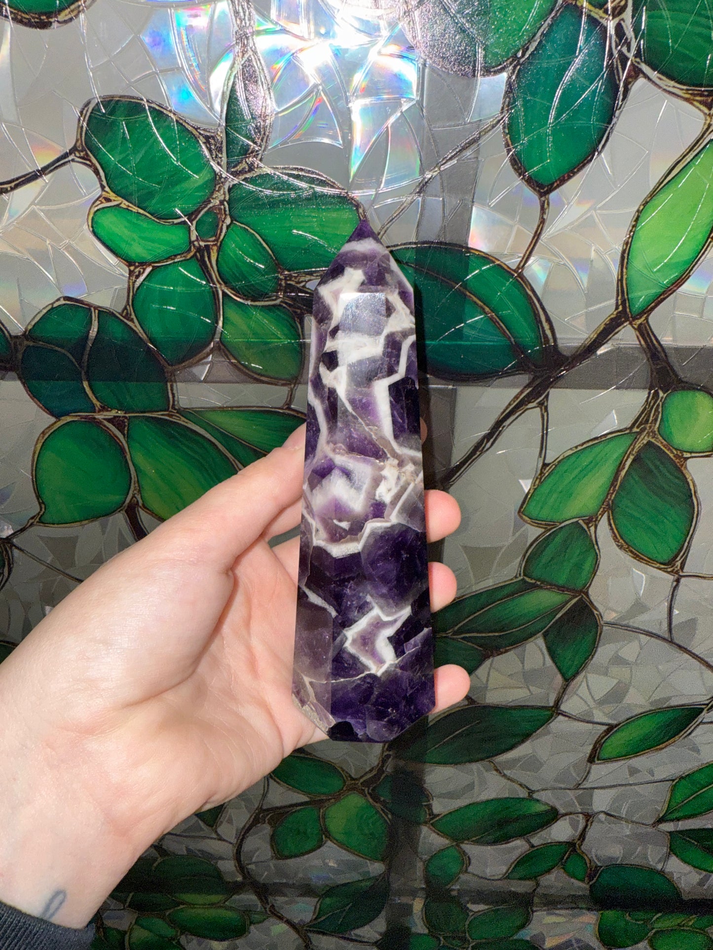 Chevron Dream Amethyst Point