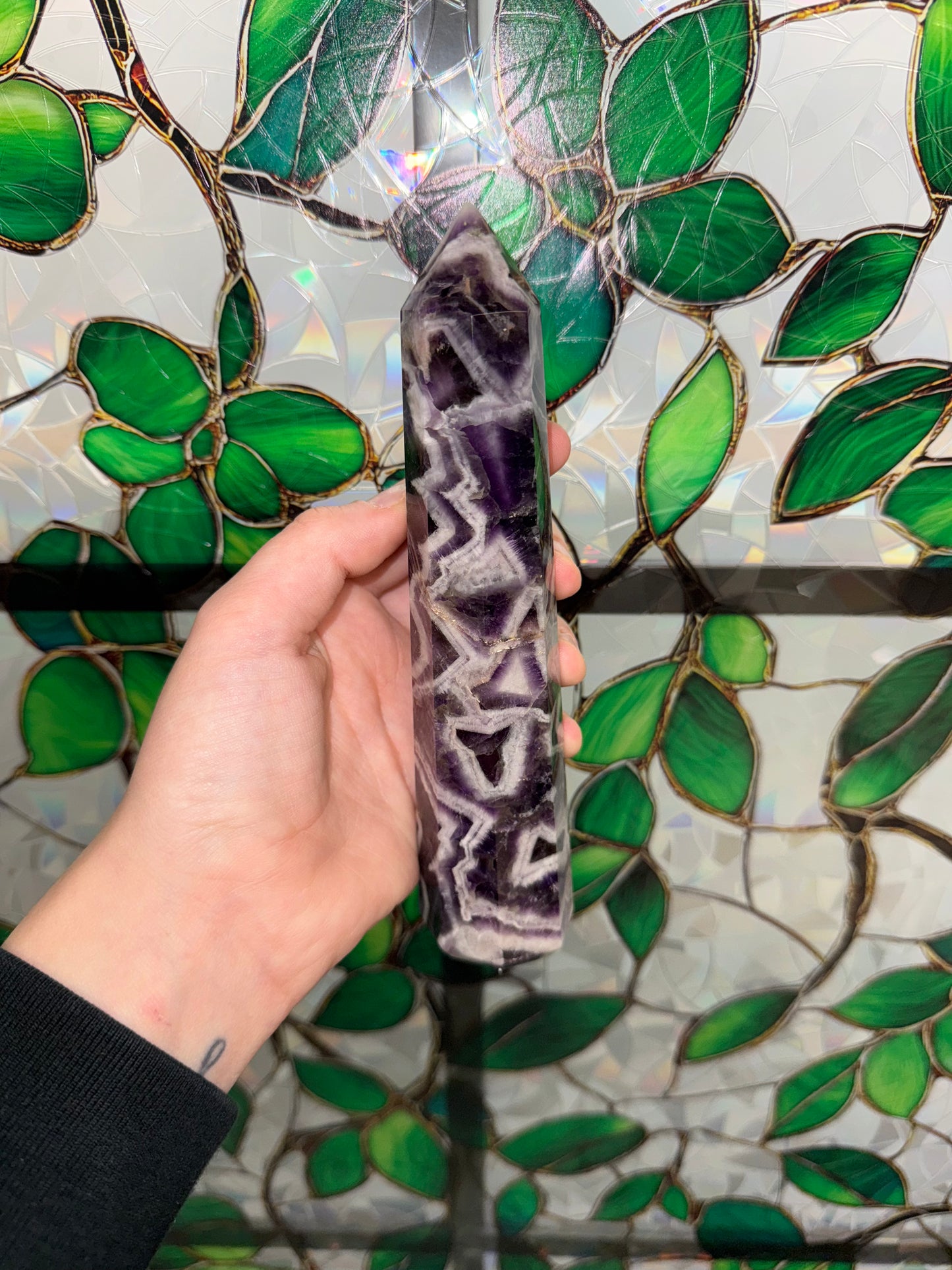 Chevron Dream Amethyst Point