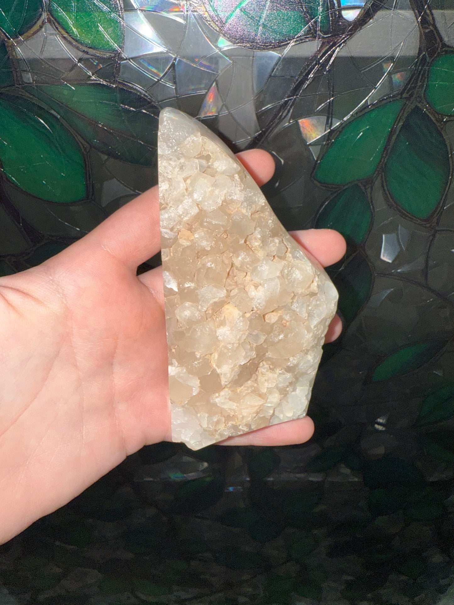 Green Calcite freeform