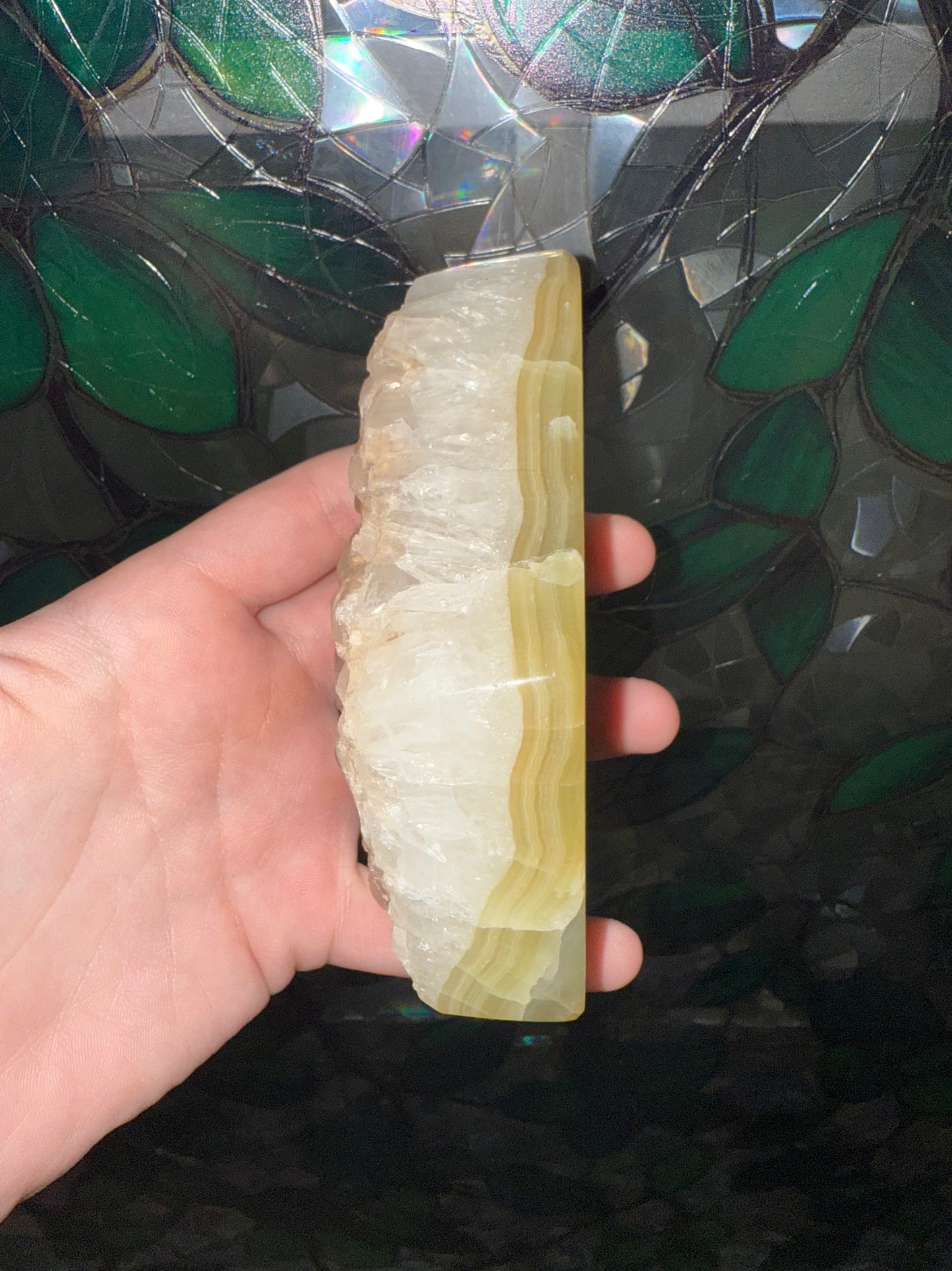 Green Calcite freeform