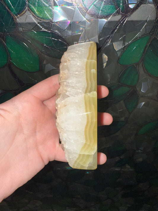 Green Calcite freeform