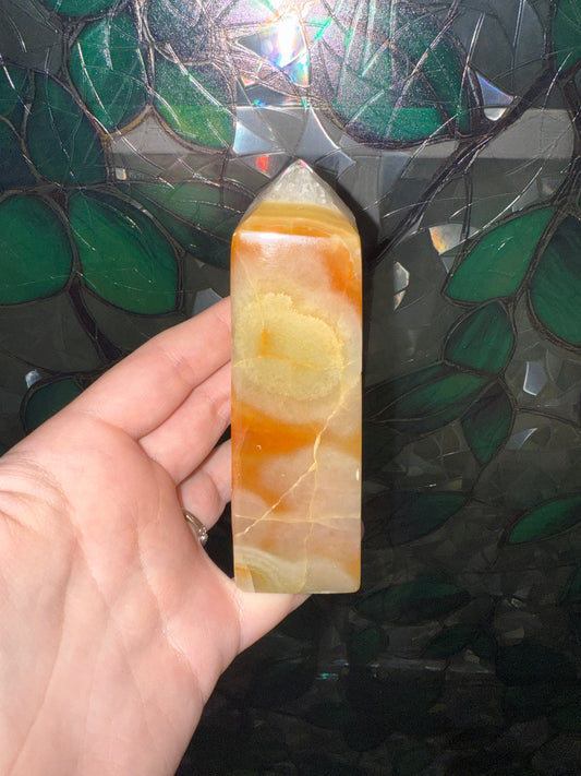 Green Calcite freeform