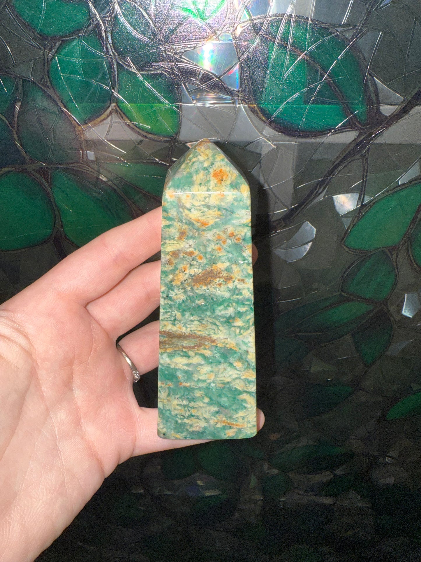 Amazonite tower