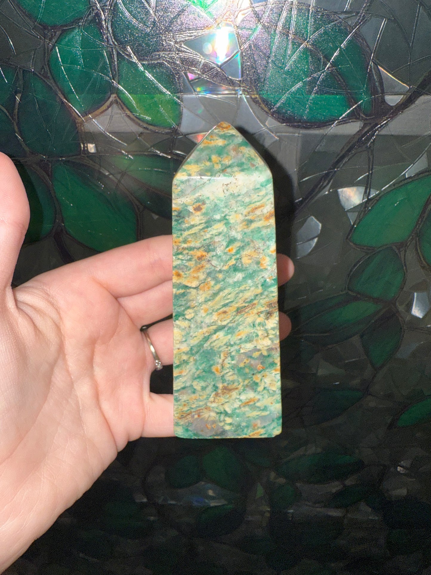 Amazonite tower