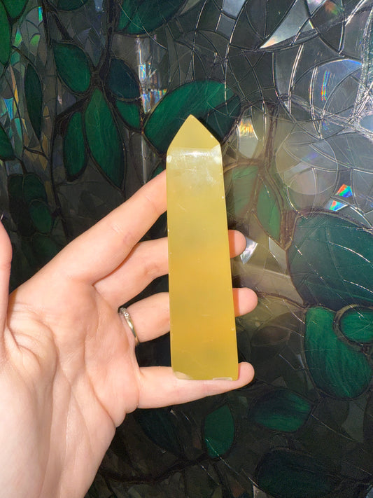 Lemon Calcite tower