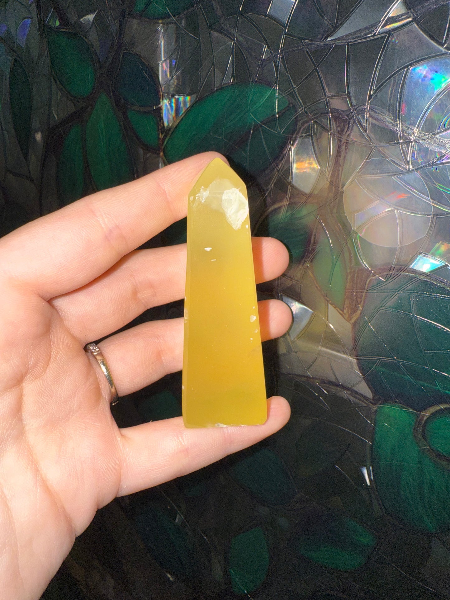 Lemon Calcite tower