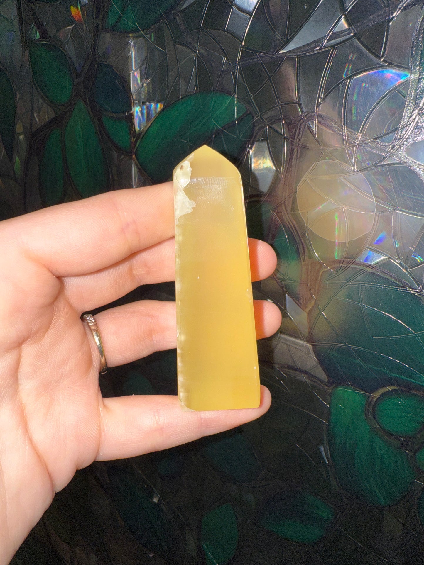 Lemon Calcite tower