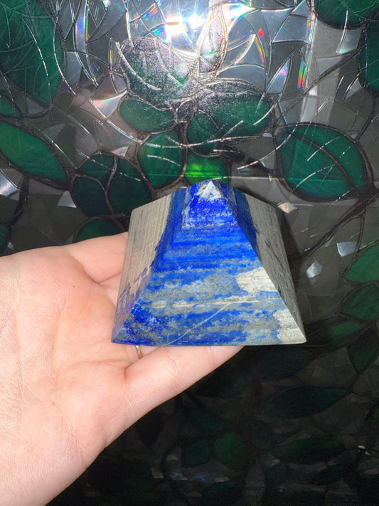 Lapis Lazuli pyramid