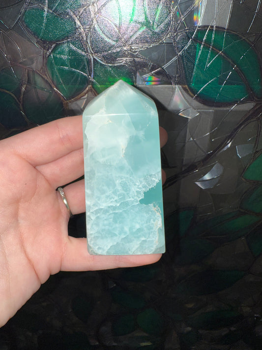 Blue Caribbean Calcite tower