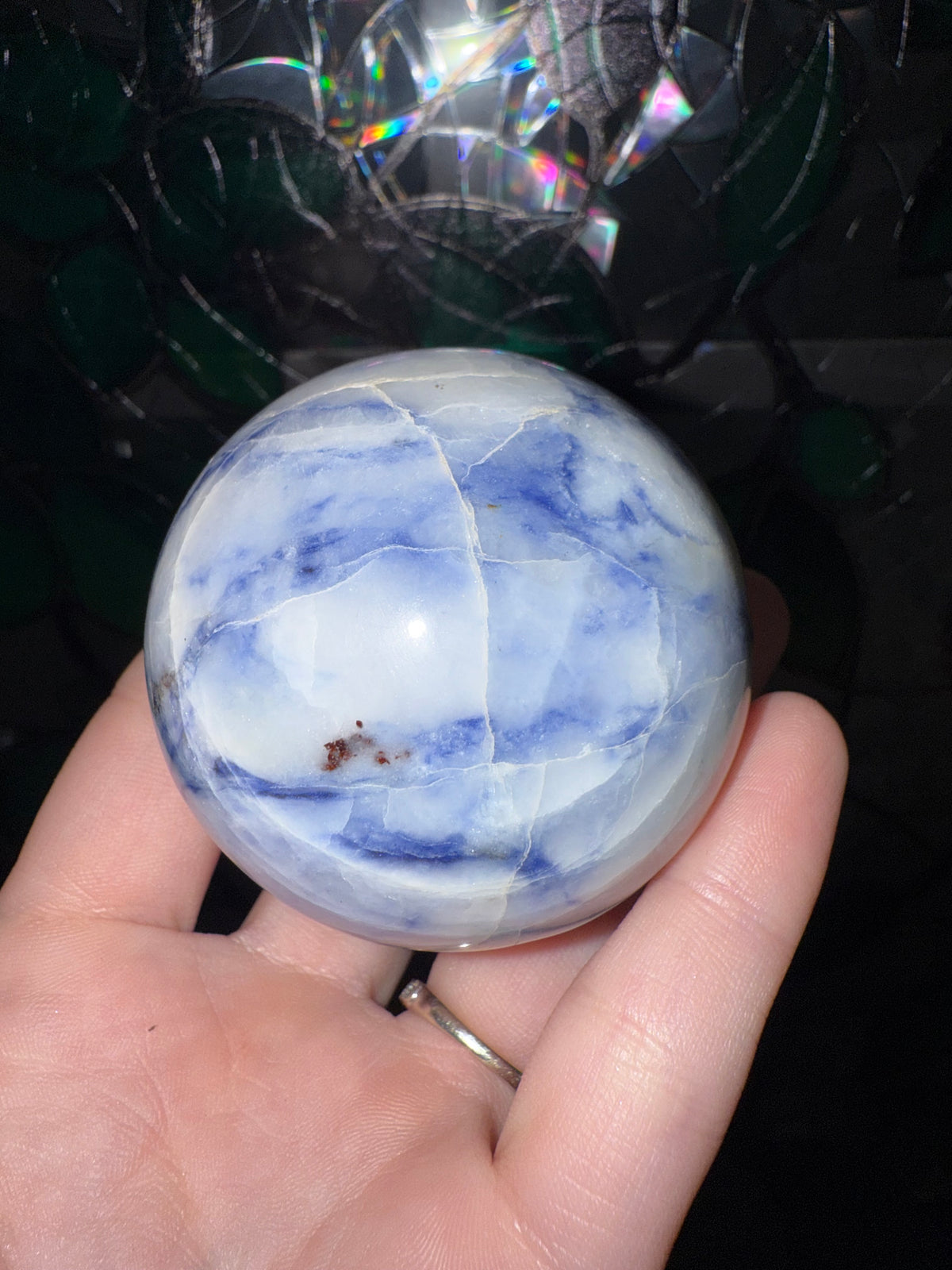 Afghanite sphere