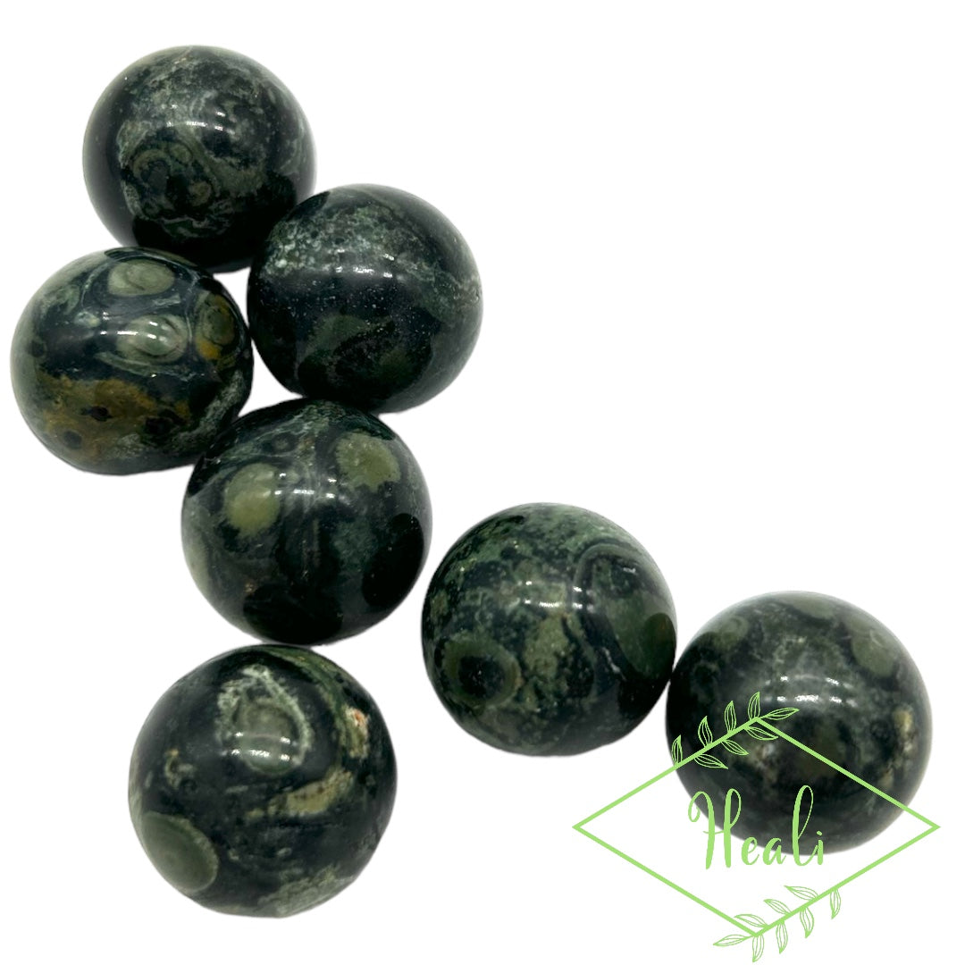 Kambaba Jasper Mini Spheres (0.8in)